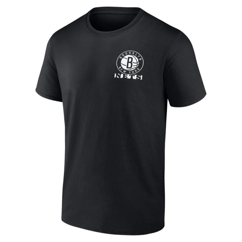 NBA Fanatics Brooklyn Nets Basketball Street Collective T-Shirt
