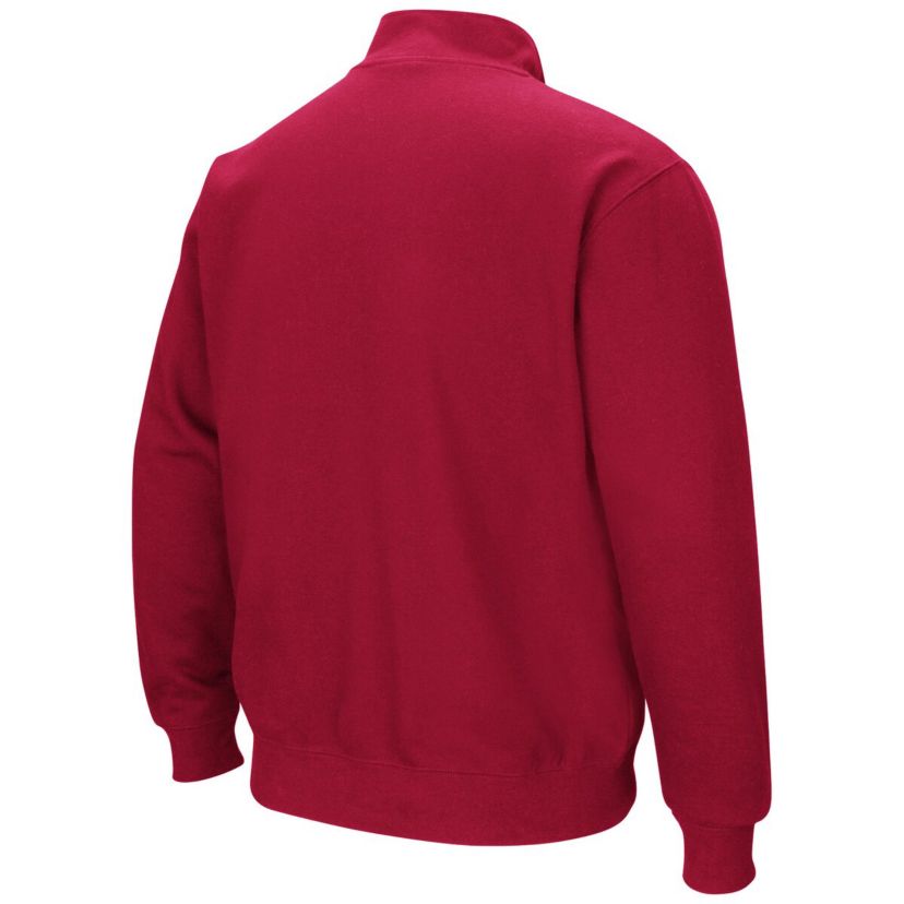NCAA Indiana Hoosiers Big & Tall Tortugas Logo Quarter-Zip Sweatshirt