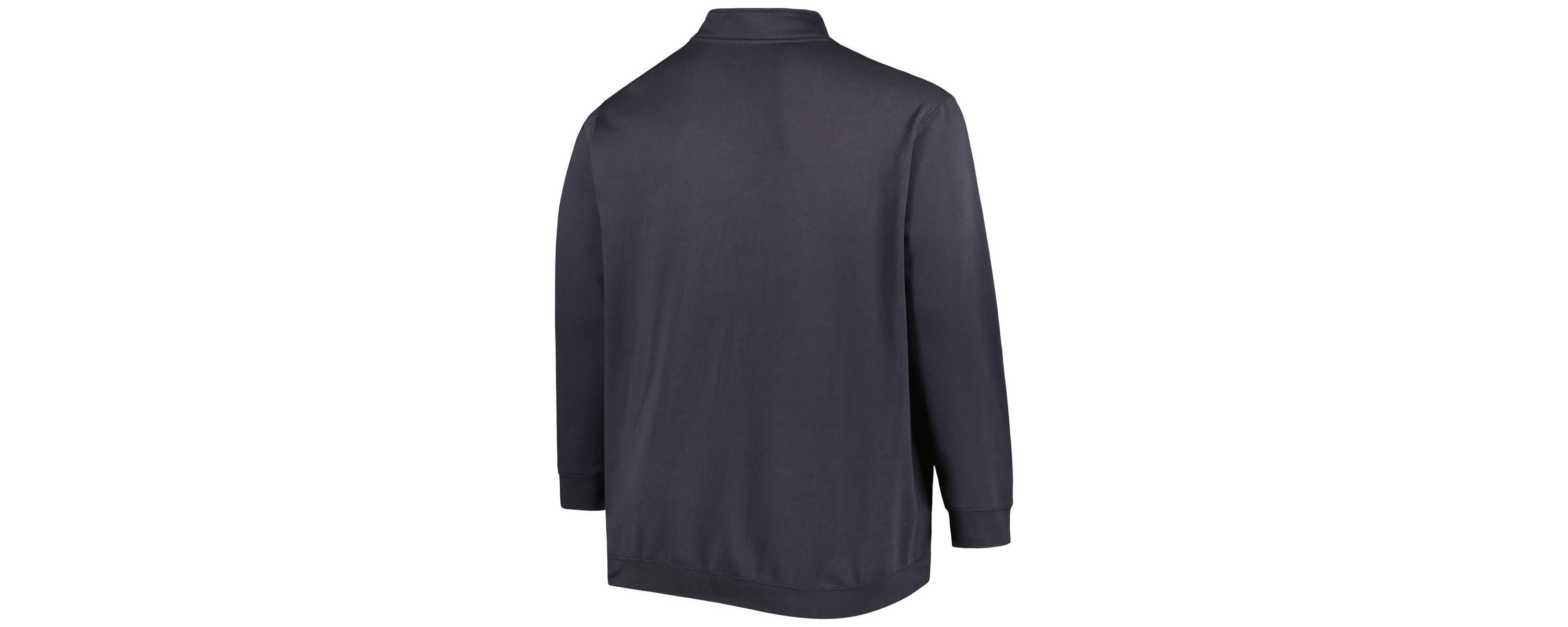 NCAA Michigan Wolverines Big & Tall Tortugas Logo Quarter-Zip Sweatshirt