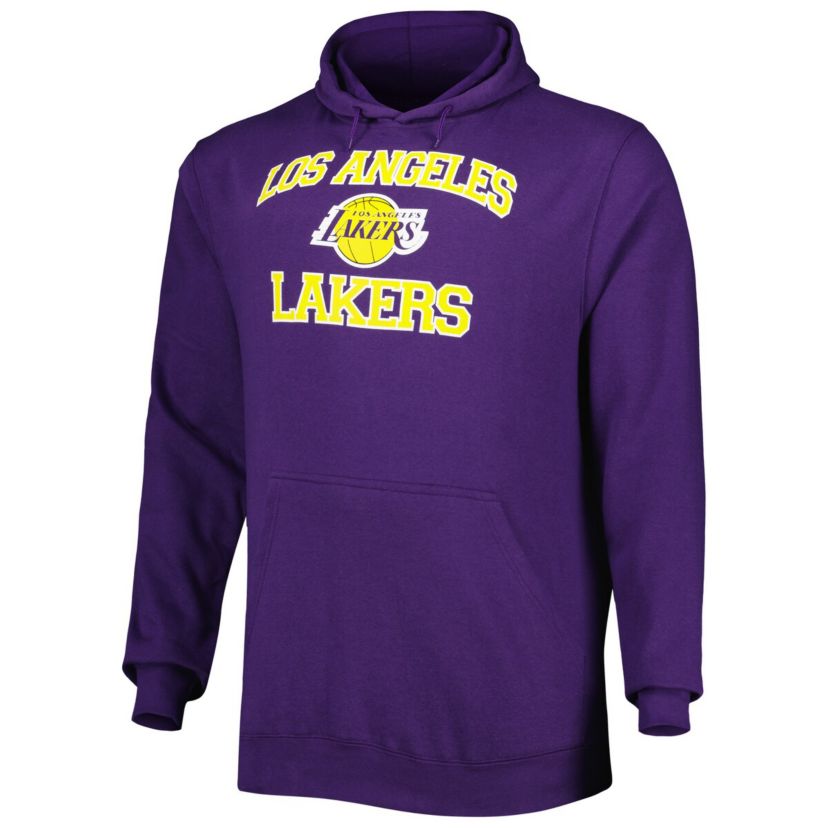 NBA Los Angeles Lakers Big & Tall Heart & Soul Pullover Hoodie