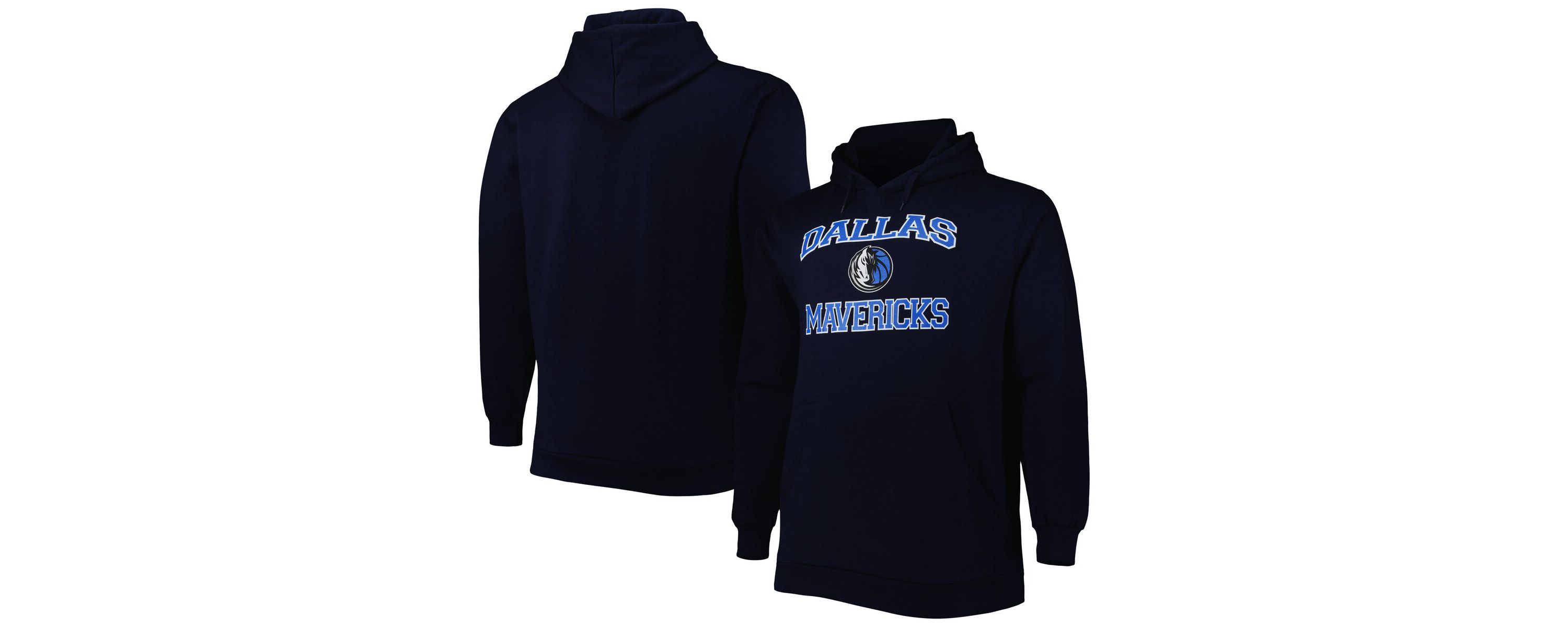 NBA Dallas Mavericks Big & Tall Heart & Soul Pullover Hoodie