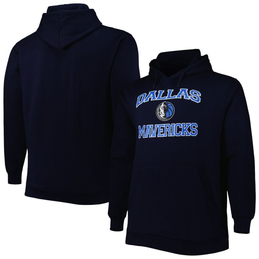 NBA Dallas Mavericks Big & Tall Heart & Soul Pullover Hoodie