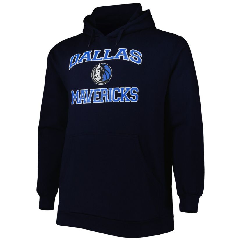 NBA Dallas Mavericks Big & Tall Heart & Soul Pullover Hoodie