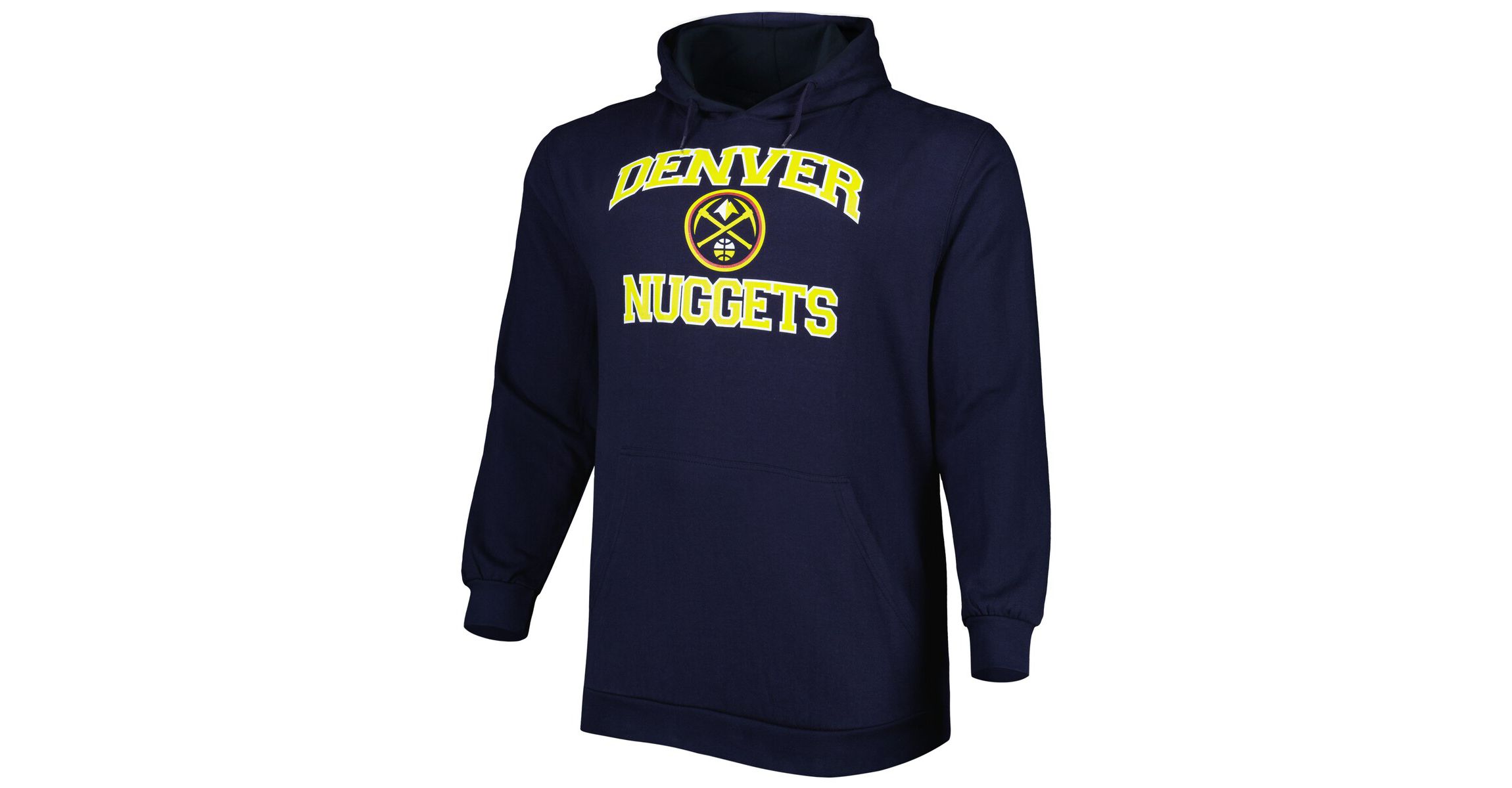 NBA Denver Nuggets Big & Tall Heart & Soul Pullover Hoodie