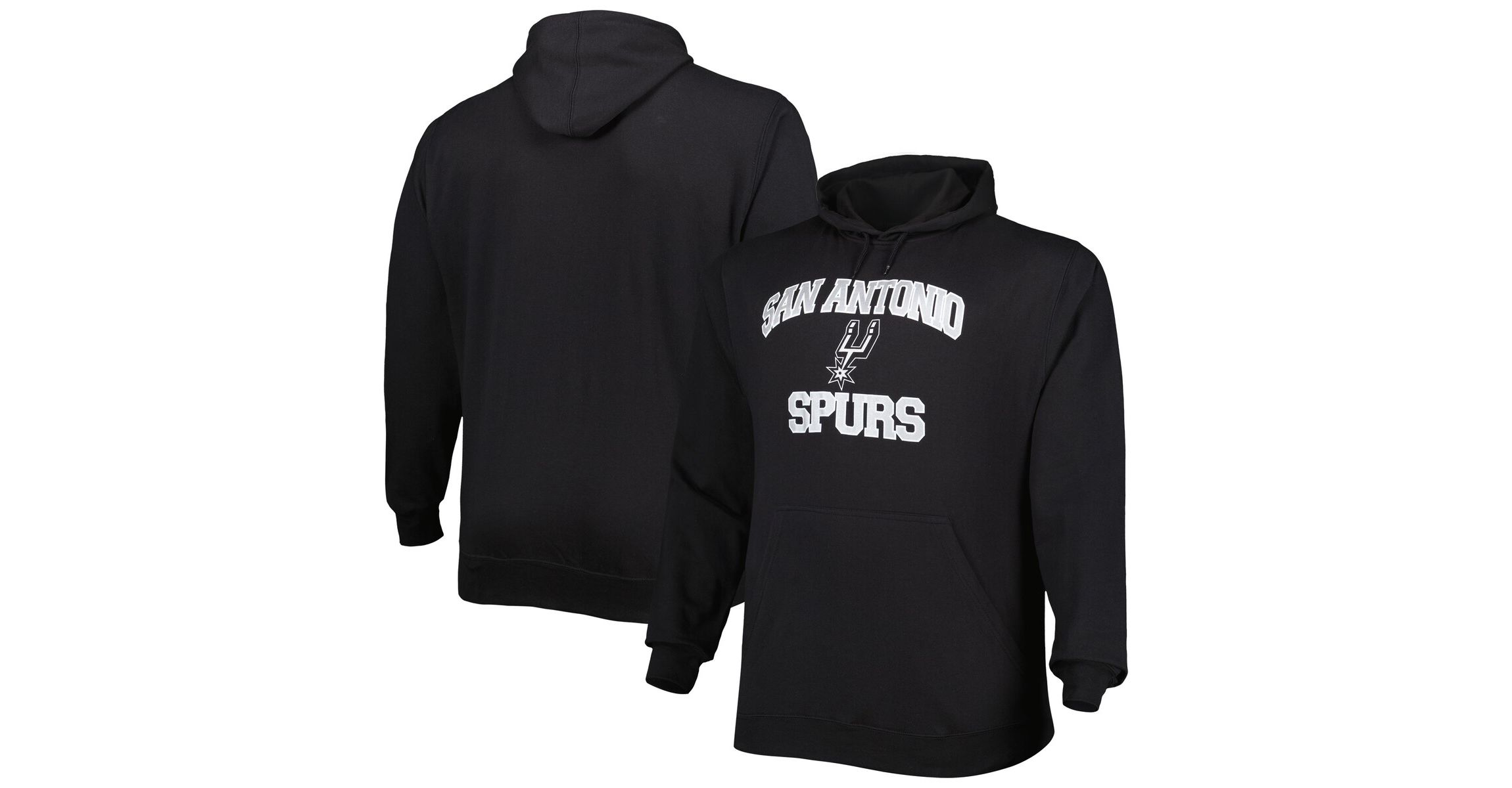 NBA San Antonio Spurs Big & Tall Heart & Soul Pullover Hoodie