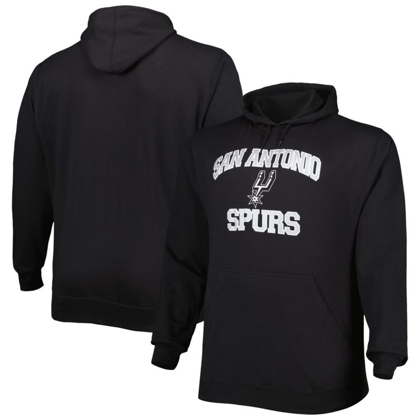 NBA San Antonio Spurs Big & Tall Heart & Soul Pullover Hoodie