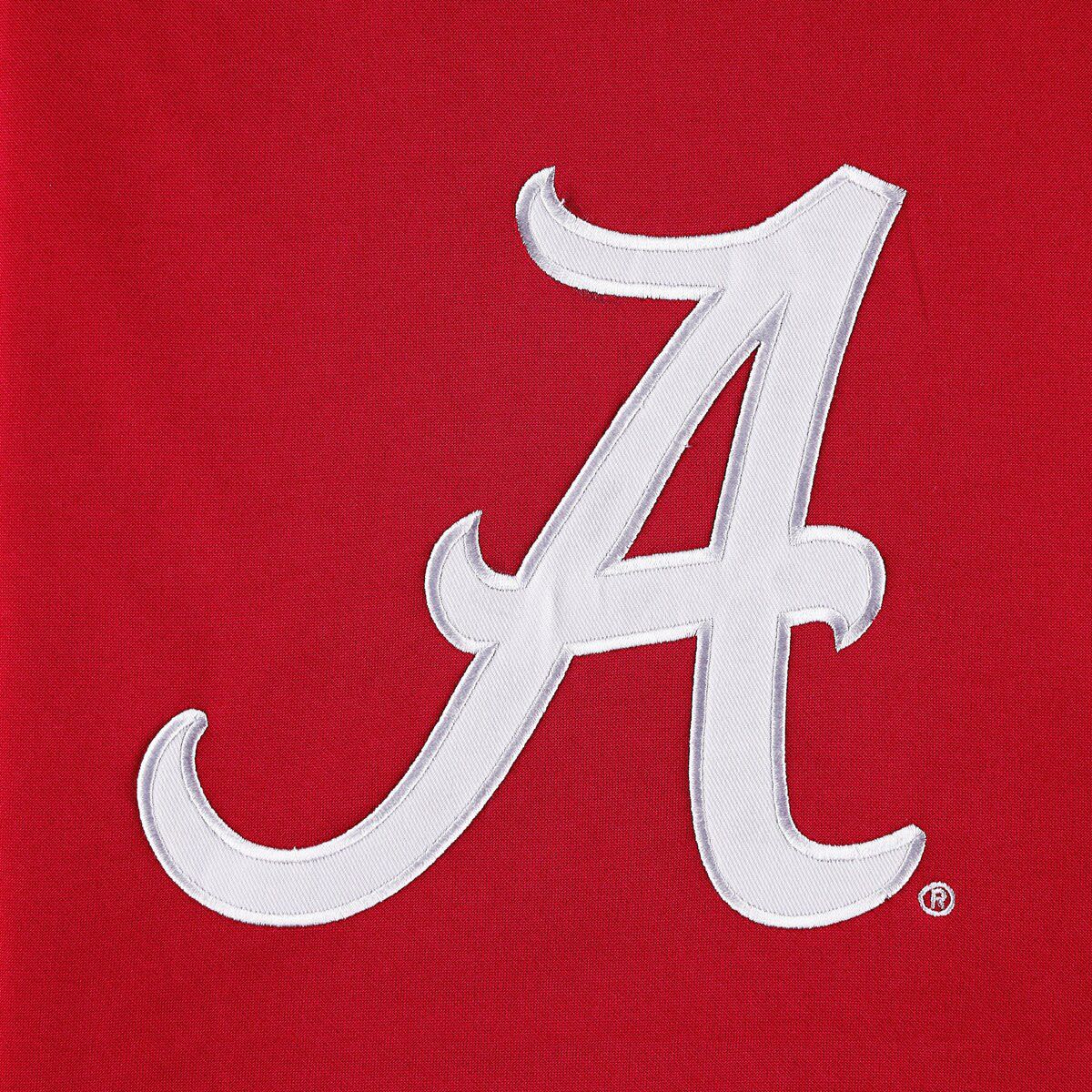Alabama Crimson Tide NCAA Alabama Tide Big & Tall Raglan Fleece Pullover Hoodie