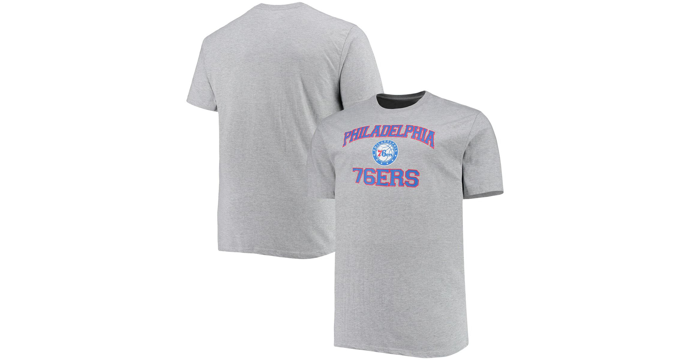 NBA ed Philadelphia 76ers Big & Tall Heart & Soul T-Shirt