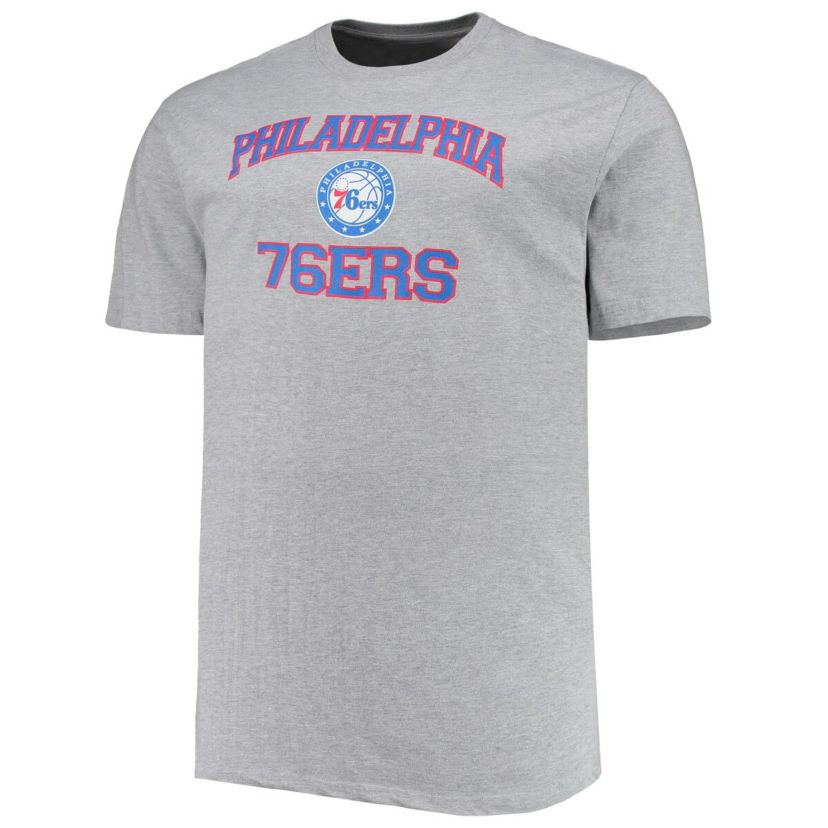 NBA ed Philadelphia 76ers Big & Tall Heart & Soul T-Shirt