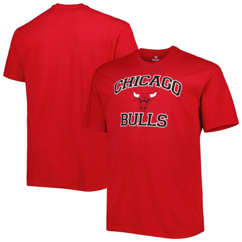NBA Chicago Bulls Big & Tall Heart & Soul T-Shirt