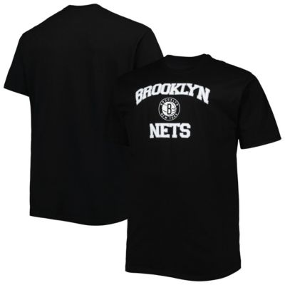 Profile Men's NBA Brooklyn Nets Big & Tall Heart & Soul T-Shirt, Black, XL