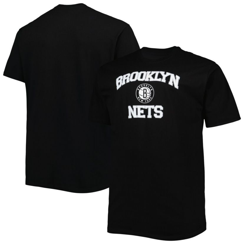 NBA Brooklyn Nets Big & Tall Heart & Soul T-Shirt