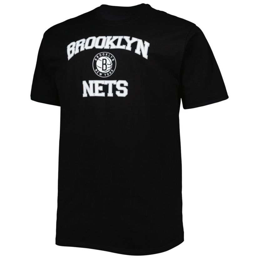 NBA Brooklyn Nets Big & Tall Heart & Soul T-Shirt