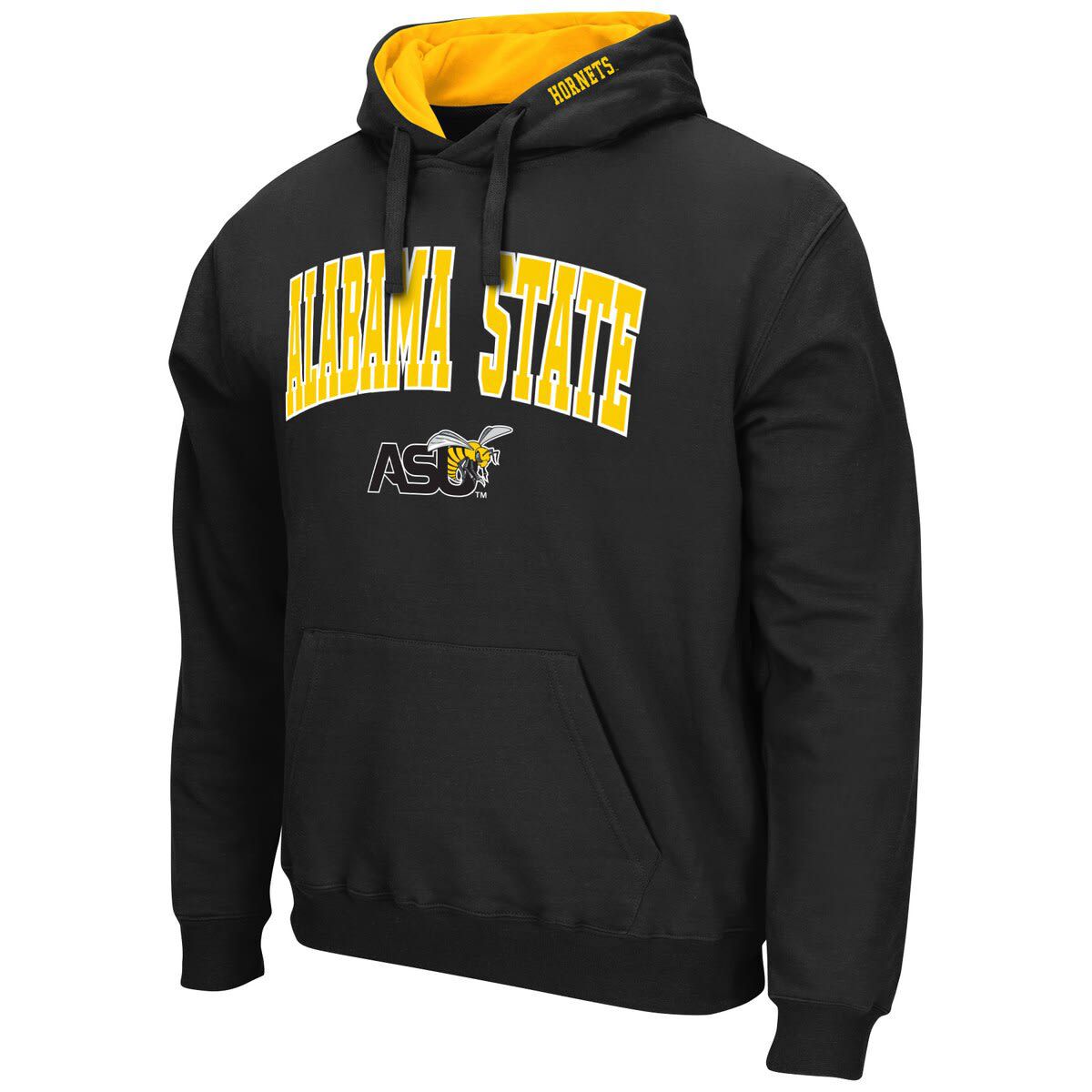 NCAA Alabama State Hornets Arch & Logo 3.0 Pullover Hoodie
