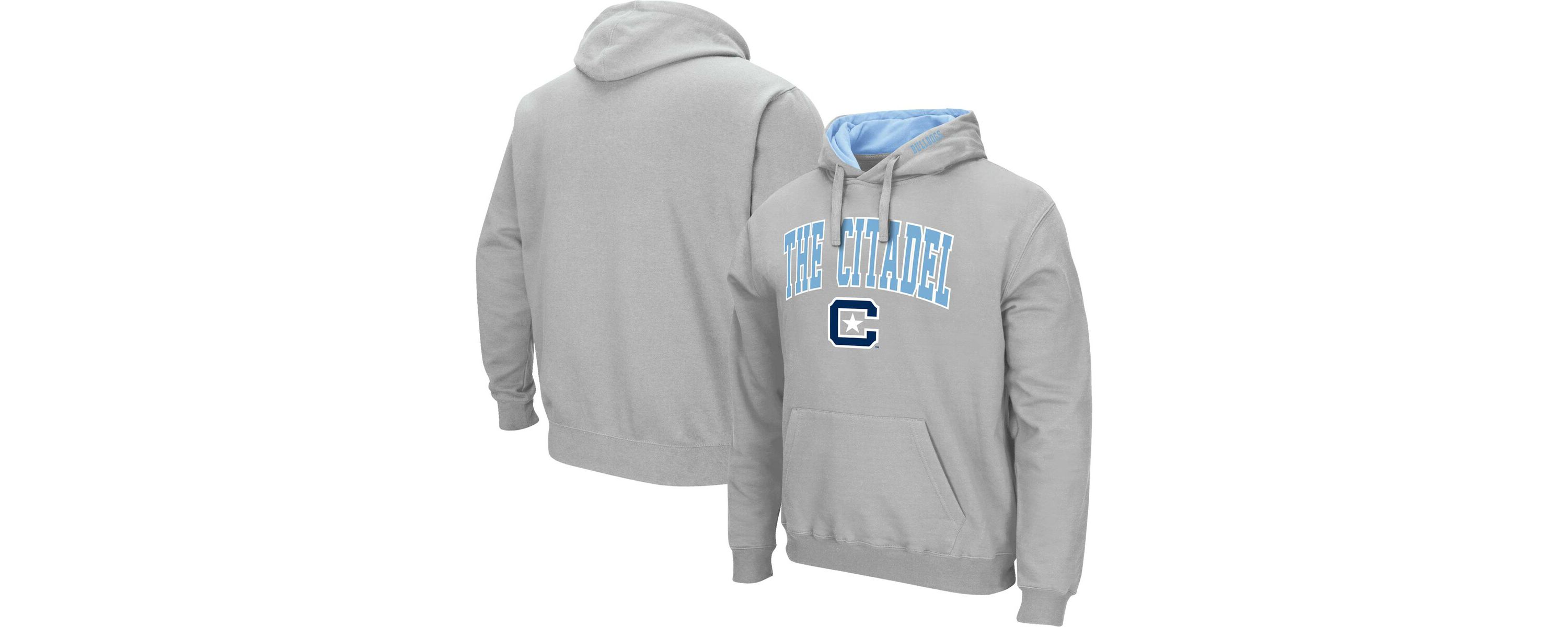 NCAA Citadel Bulldogs Arch & Logo 3.0 Pullover Hoodie
