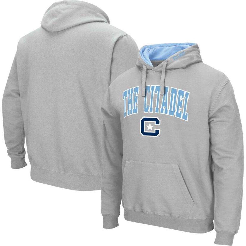 NCAA Citadel Bulldogs Arch & Logo 3.0 Pullover Hoodie