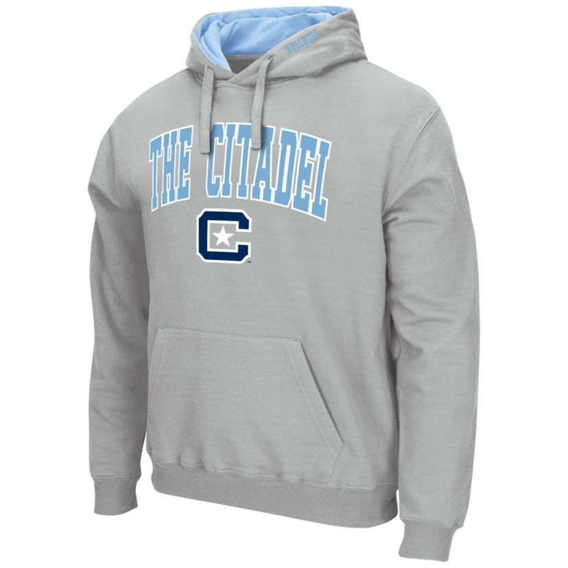 NCAA Citadel Bulldogs Arch & Logo 3.0 Pullover Hoodie
