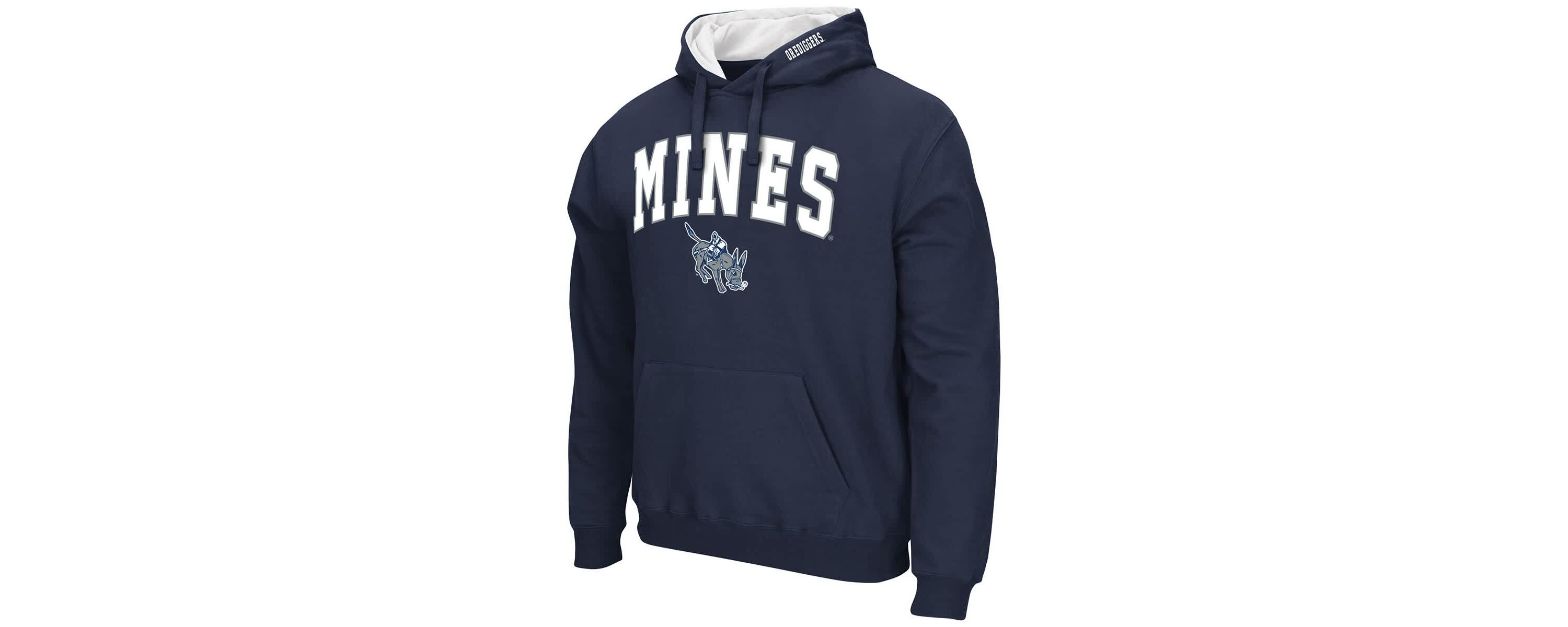 NCAA Colorado School of Mines Orediggers Arch & Logo 3.0 Pullover Hoodie