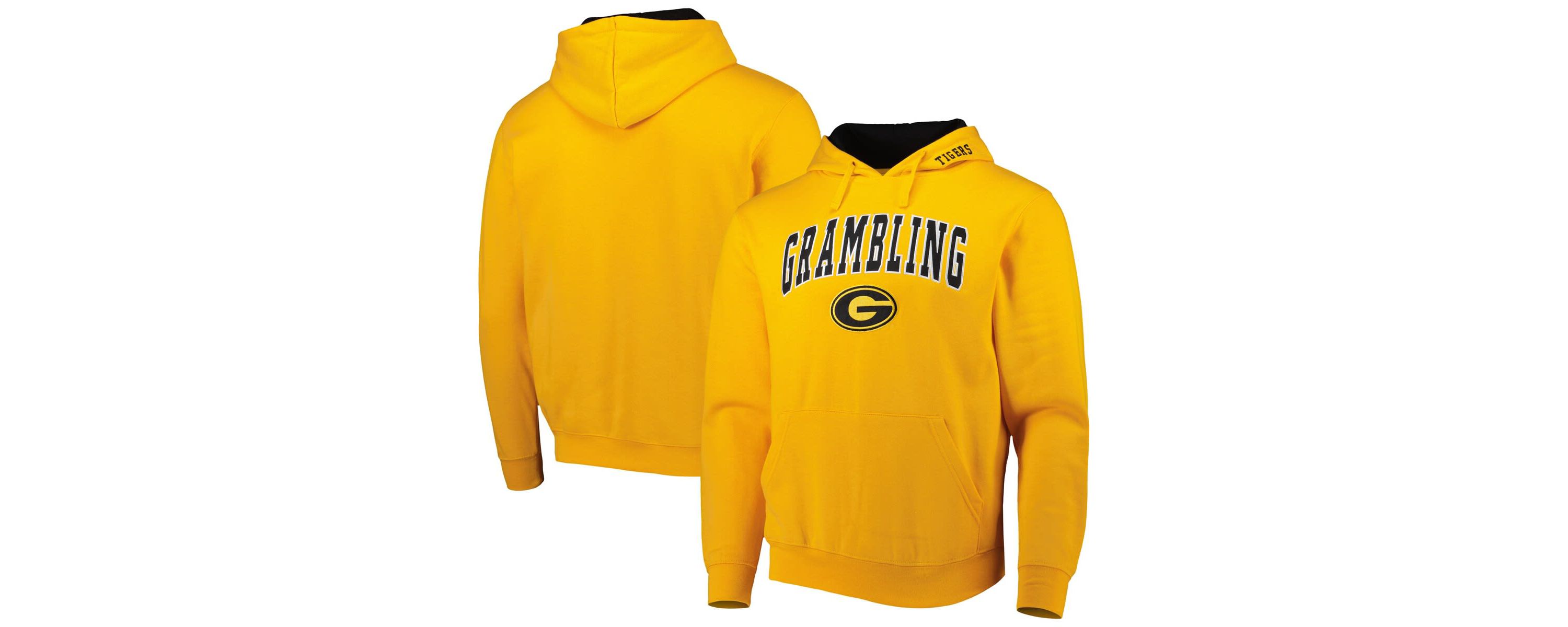 Grambling State Tigers NCAA Grambling Tigers Arch & Logo 3.0 Pullover Hoodie