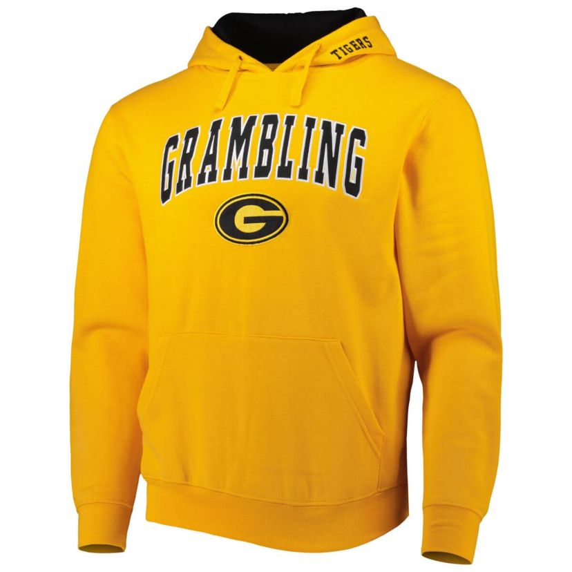 Grambling State Tigers NCAA Grambling Tigers Arch & Logo 3.0 Pullover Hoodie
