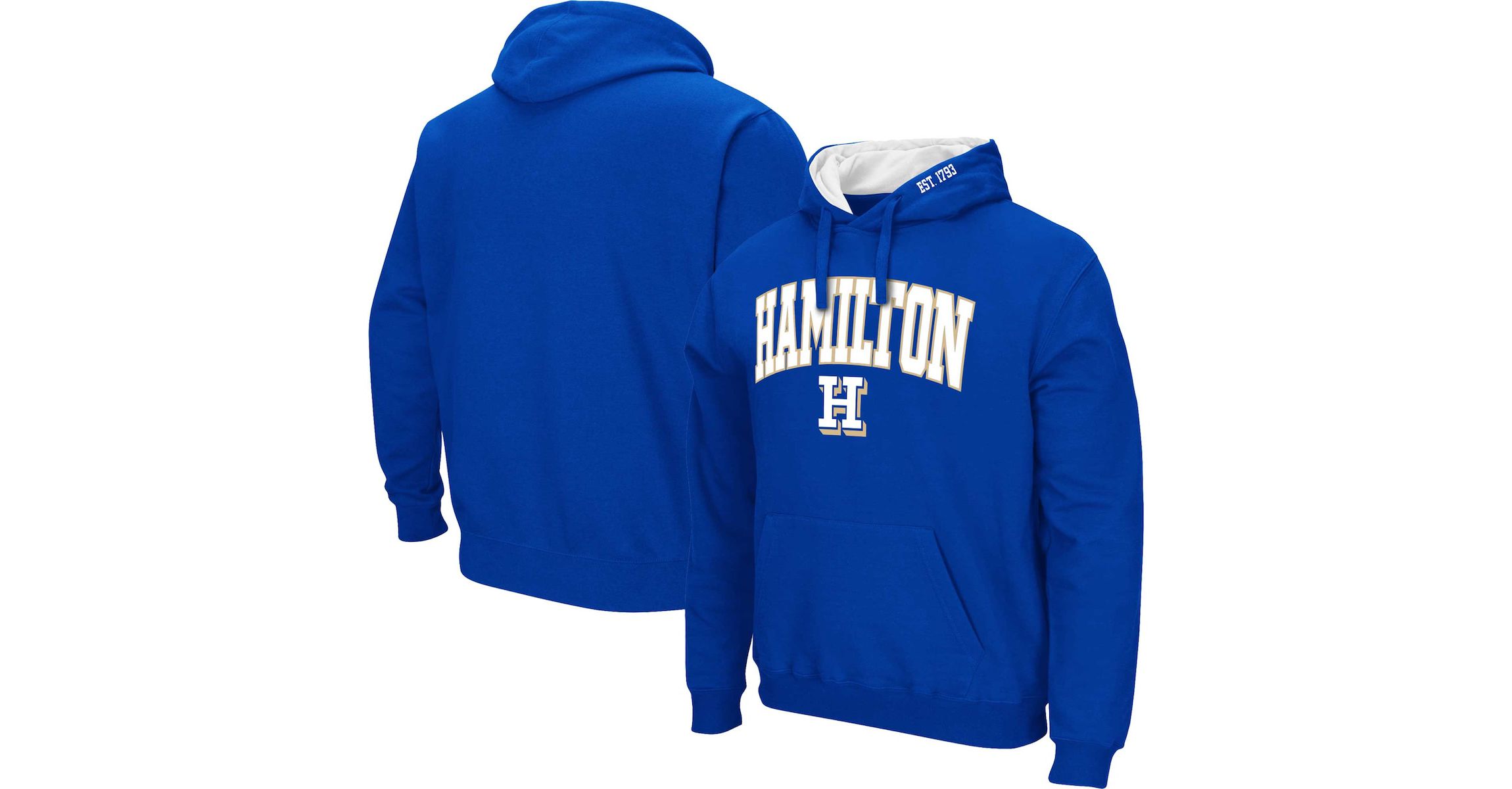 NCAA Hamilton Continentals Arch & Logo 3.0 Pullover Hoodie