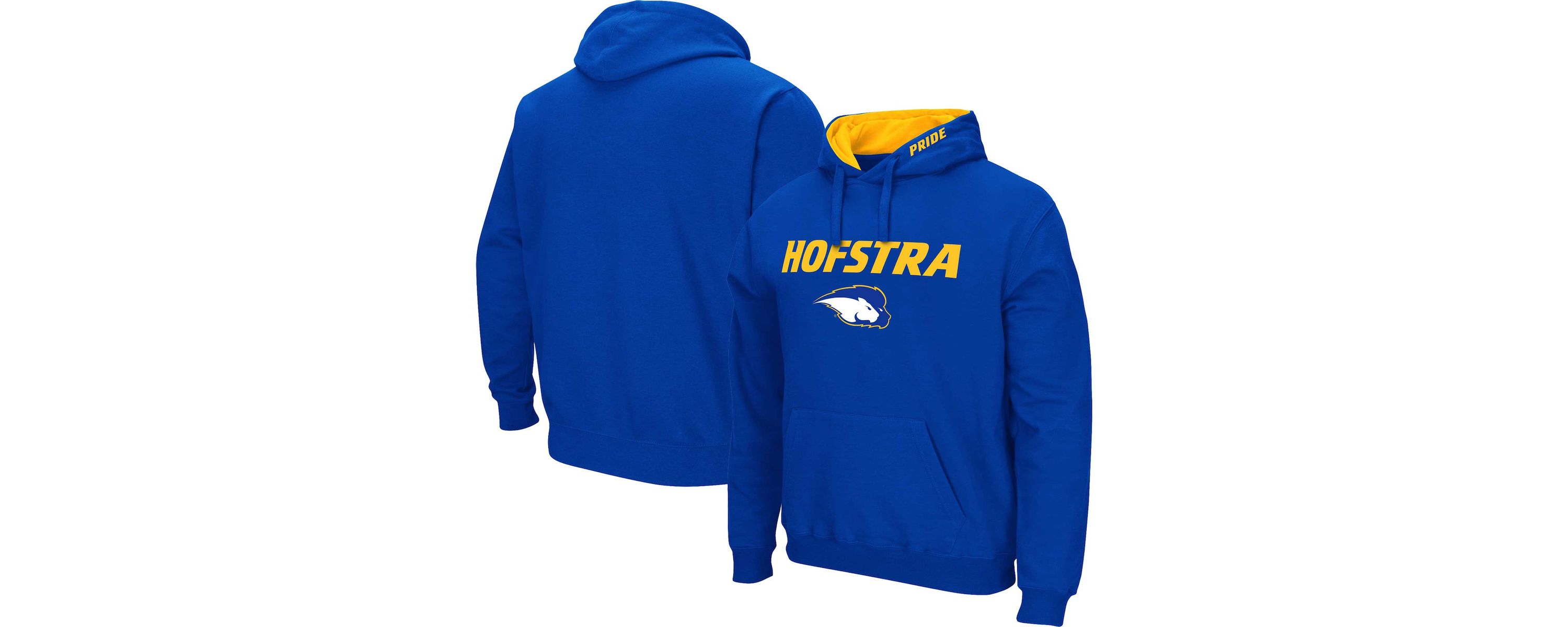 NCAA Hofstra University Pride Arch & Logo 3.0 Pullover Hoodie