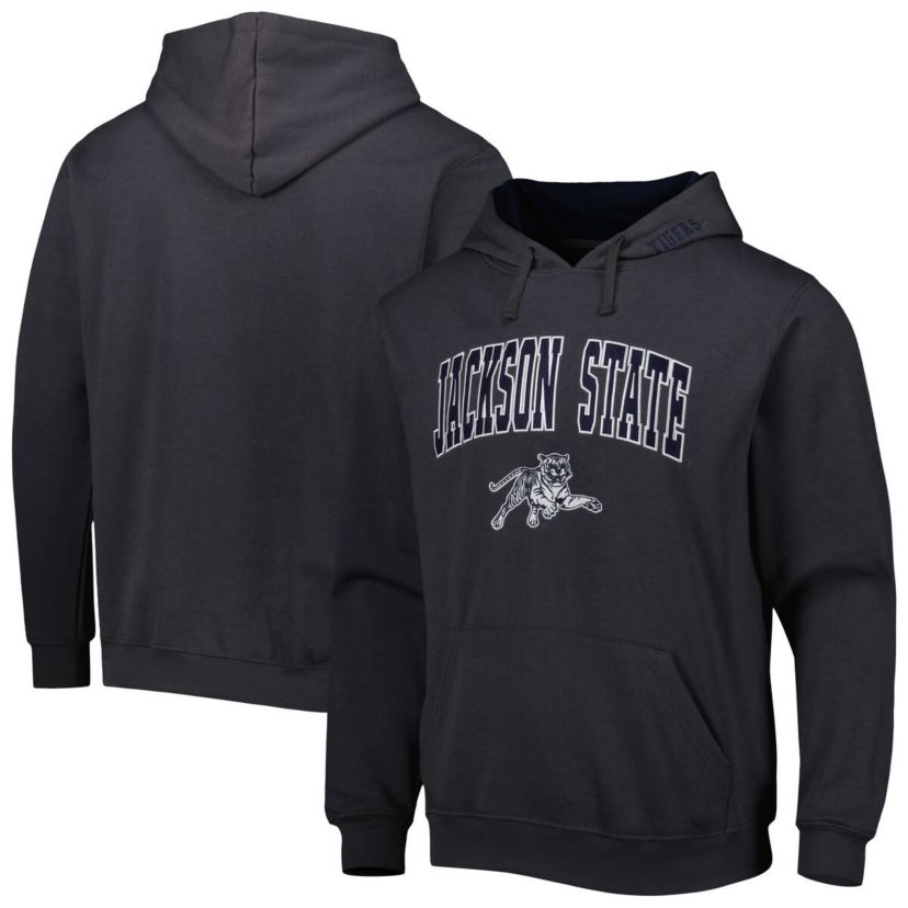 NCAA Jackson State Tigers Arch & Logo 3.0 Pullover Hoodie