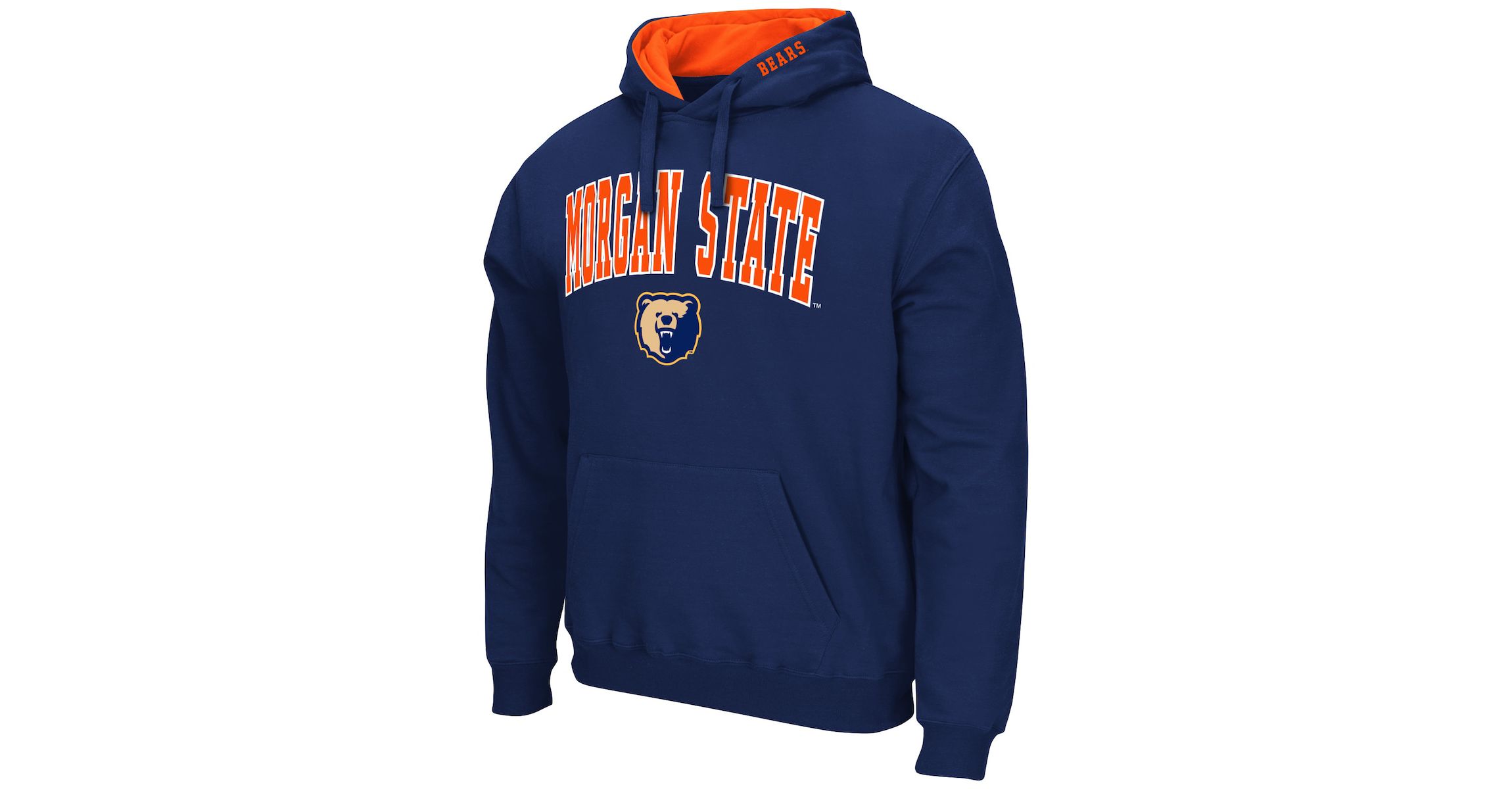 NCAA Morgan State Bears Arch & Logo 3.0 Pullover Hoodie