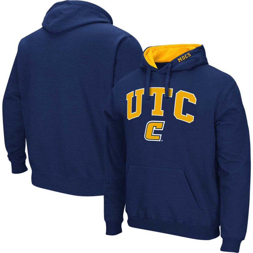 NCAA Tennessee Chattanooga Mocs Arch & Logo 3.0 Pullover Hoodie