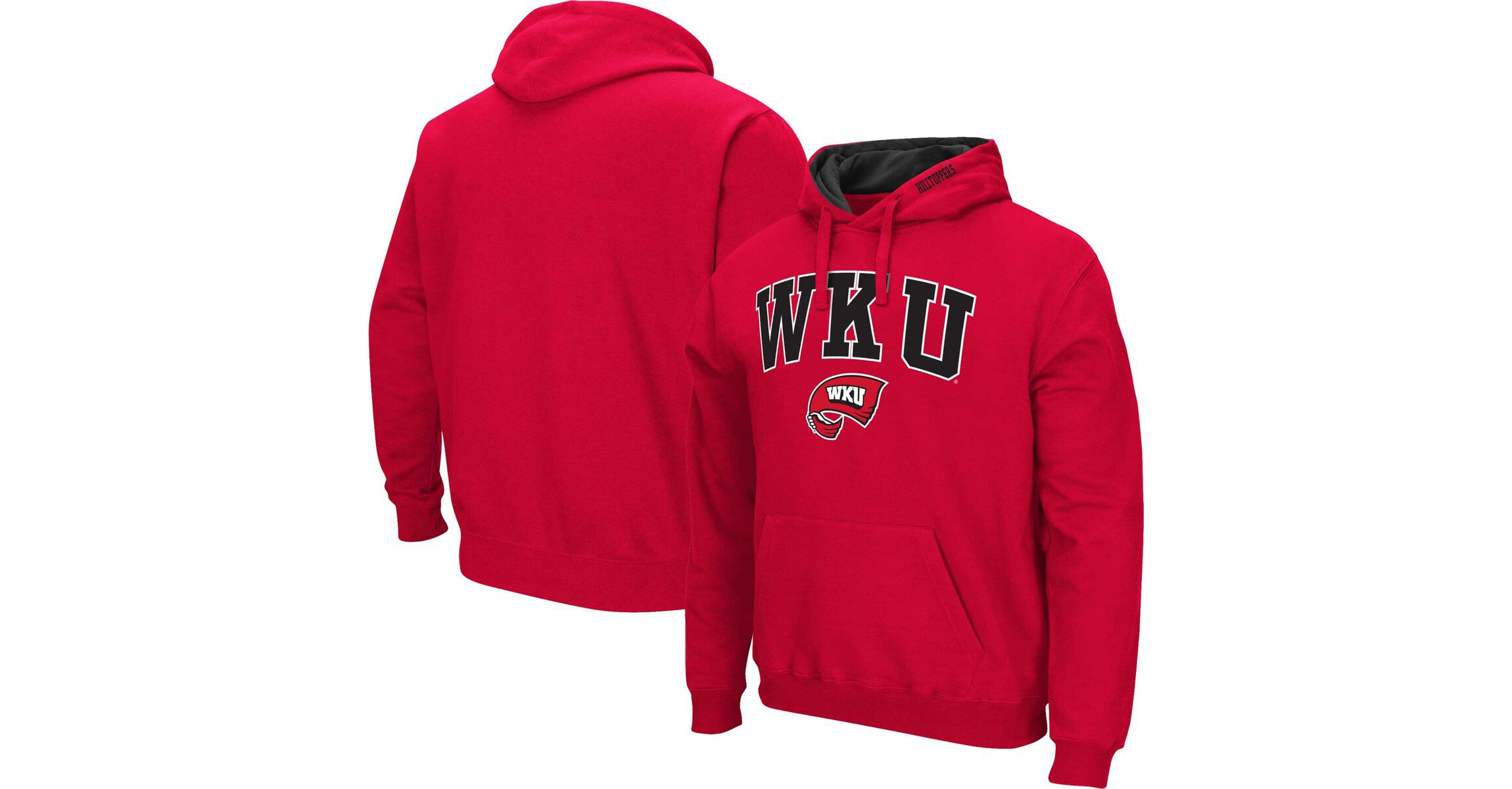 NCAA Western Kentucky Hilltoppers Arch & Logo 3.0 Pullover Hoodie