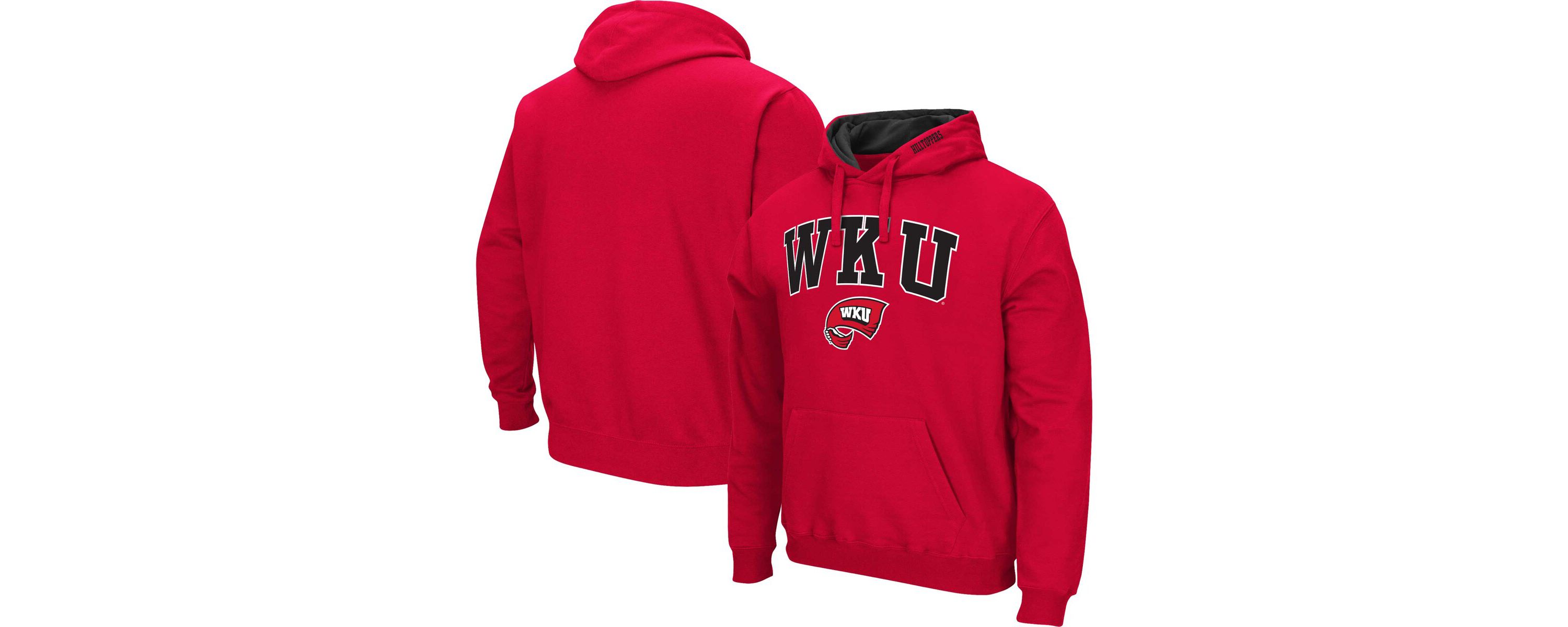 NCAA Western Kentucky Hilltoppers Arch & Logo 3.0 Pullover Hoodie