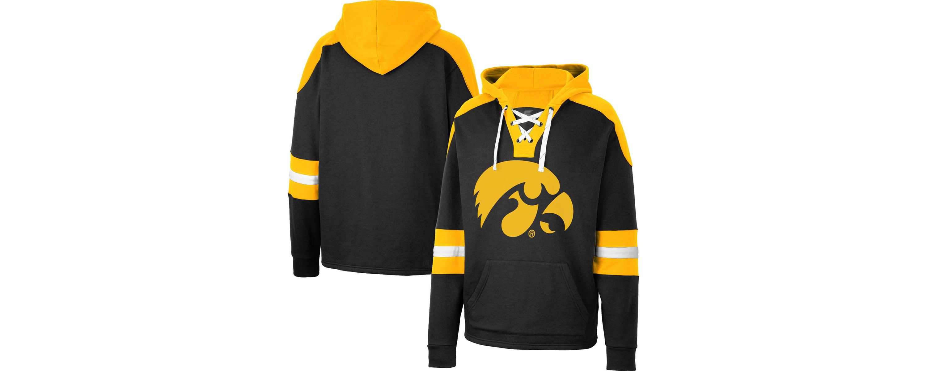 NCAA Iowa Hawkeyes Lace-Up 4.0 Pullover Hoodie