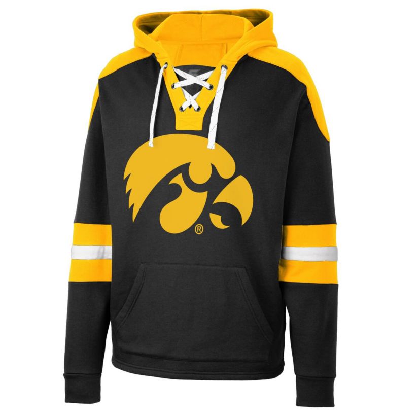 NCAA Iowa Hawkeyes Lace-Up 4.0 Pullover Hoodie