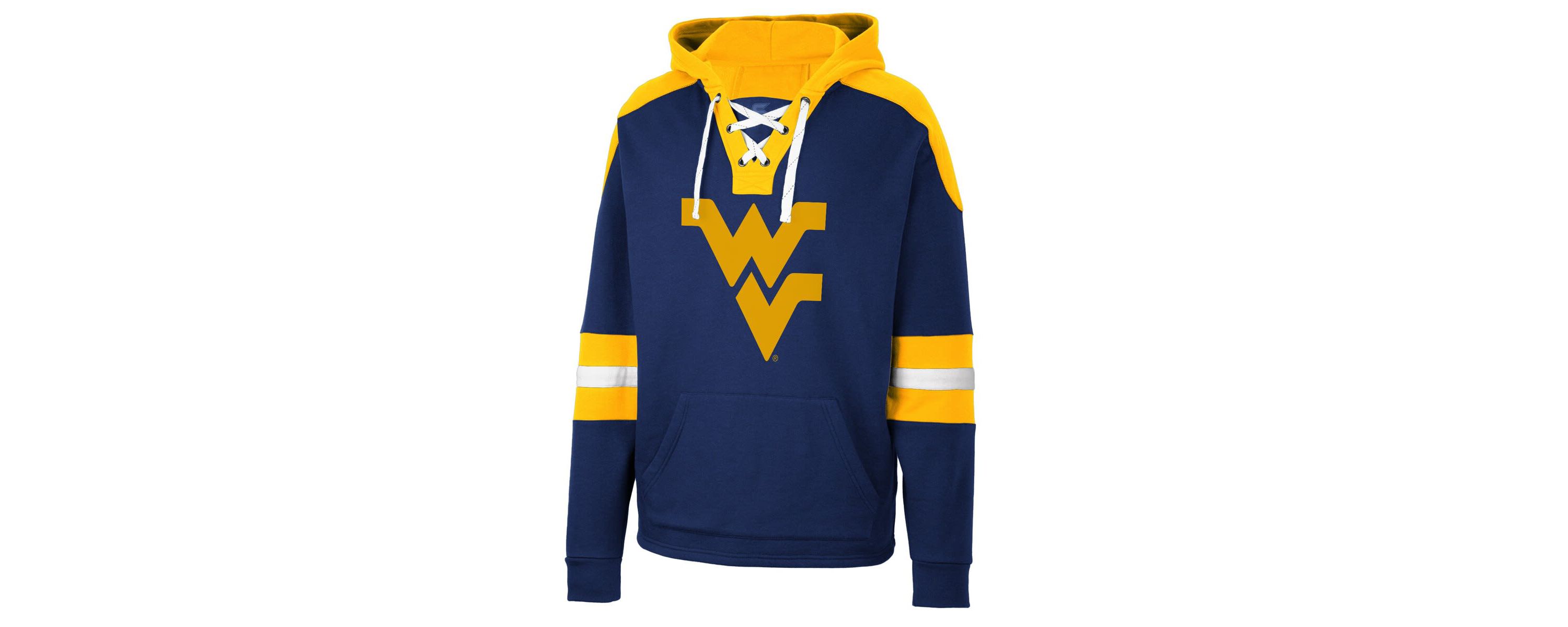 NCAA West Virginia Mountaineers Lace-Up 4.0 Pullover Hoodie