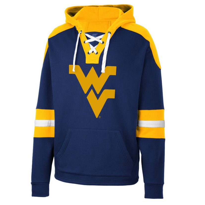 NCAA West Virginia Mountaineers Lace-Up 4.0 Pullover Hoodie