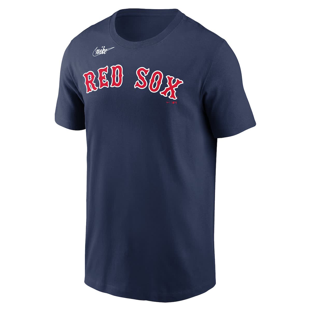Boston Red Sox MLB Nike David Ortiz Boston Sox Name & Number Logo T-Shirt
