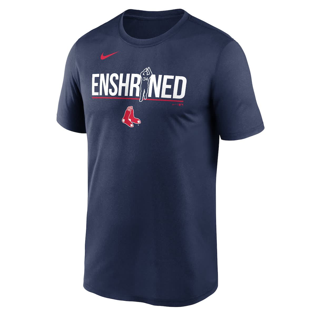 Boston Red Sox MLB Nike David Ortiz Boston Sox Legend Enshrined Performance T-Shirt