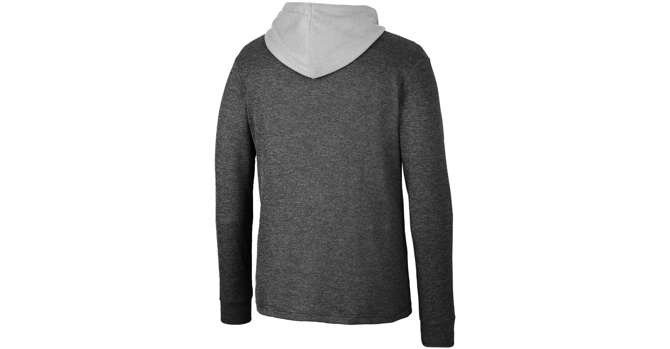 Alabama Crimson Tide NCAA Alabama Tide Ballot Waffle-Knit Thermal Long Sleeve Hoodie T-Shirt