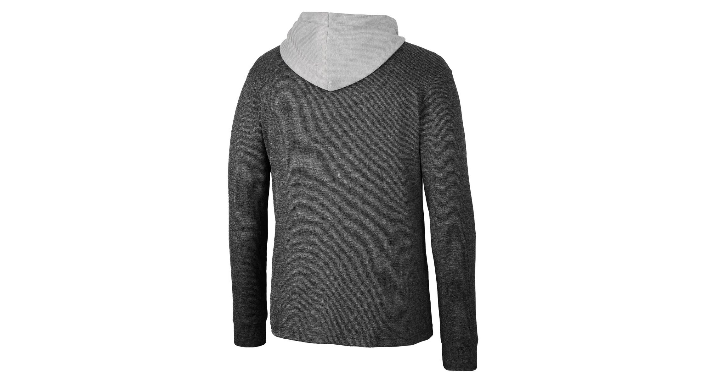 NCAA Iowa Hawkeyes Ballot Waffle-Knit Thermal Long Sleeve Hoodie T-Shirt