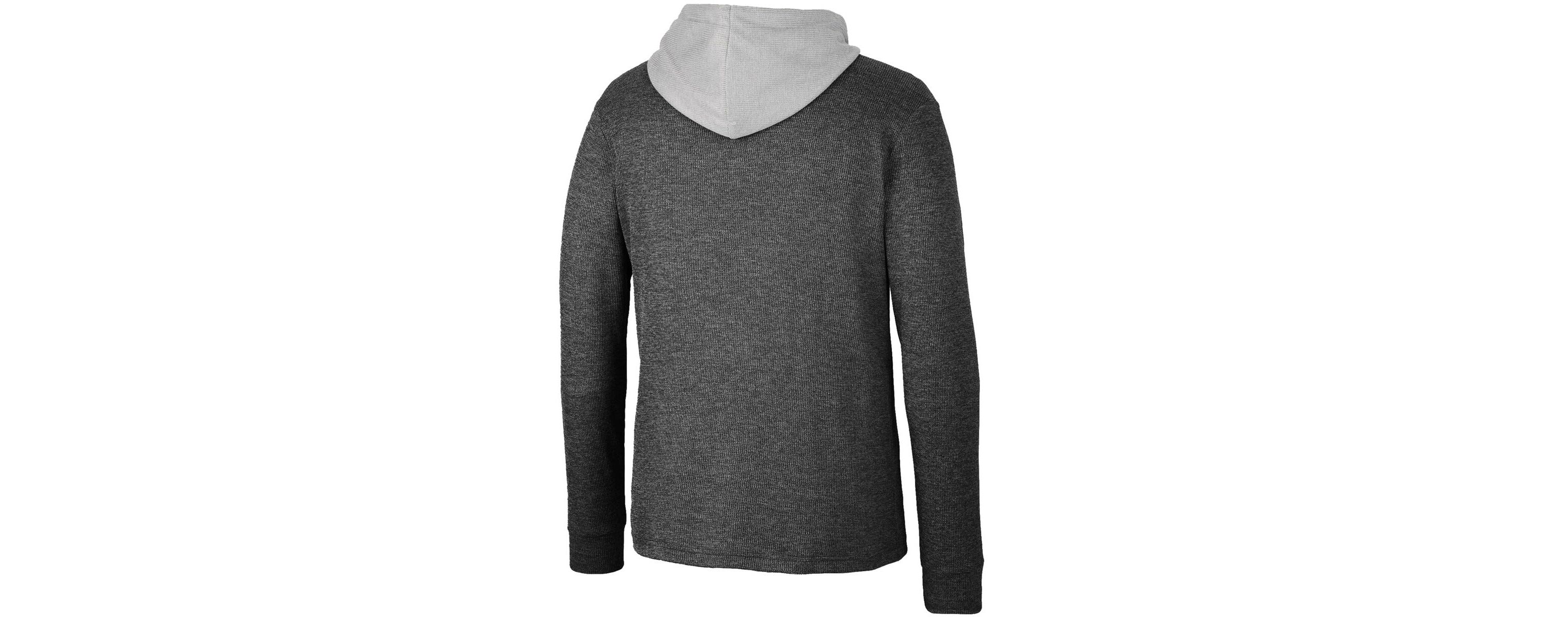 NCAA USC Trojans Ballot Waffle-Knit Thermal Long Sleeve Hoodie T-Shirt