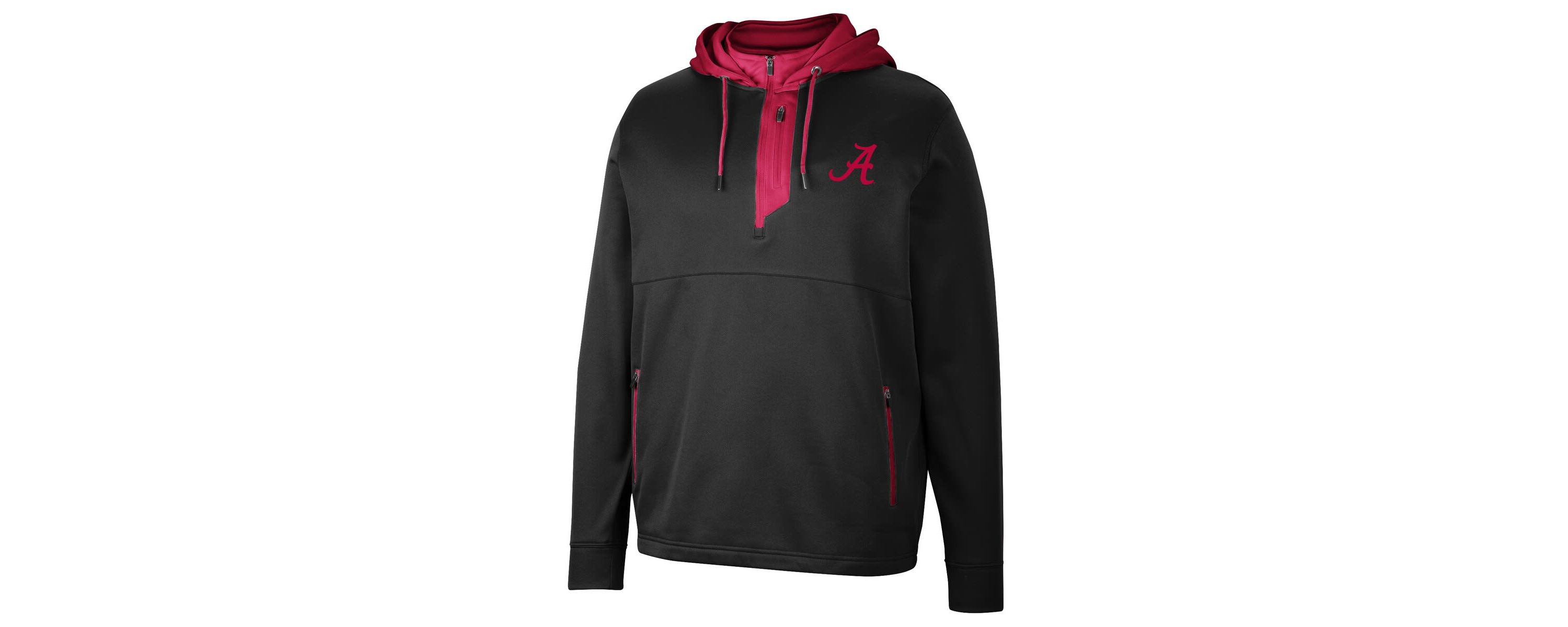Alabama Crimson Tide NCAA Alabama Tide Luge 3.0 Quarter-Zip Hoodie