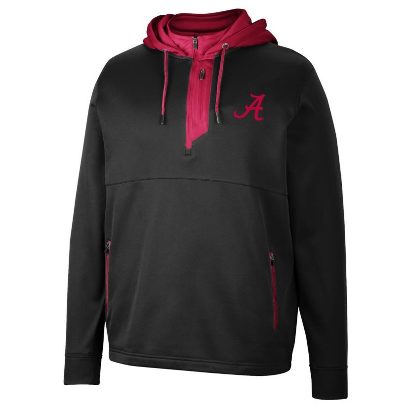 Alabama Crimson Tide NCAA Alabama Tide Luge 3.0 Quarter-Zip Hoodie
