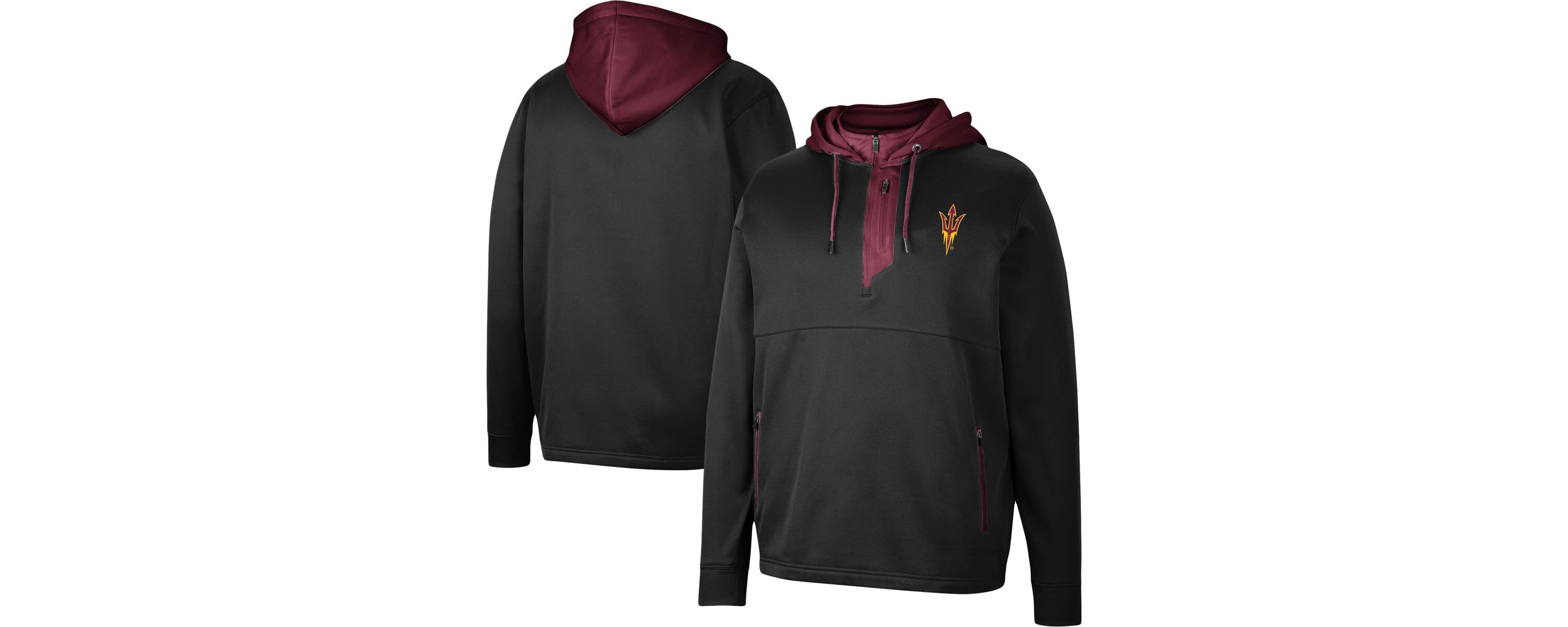 NCAA Arizona State Sun Devils Luge 3.0 Quarter-Zip Hoodie