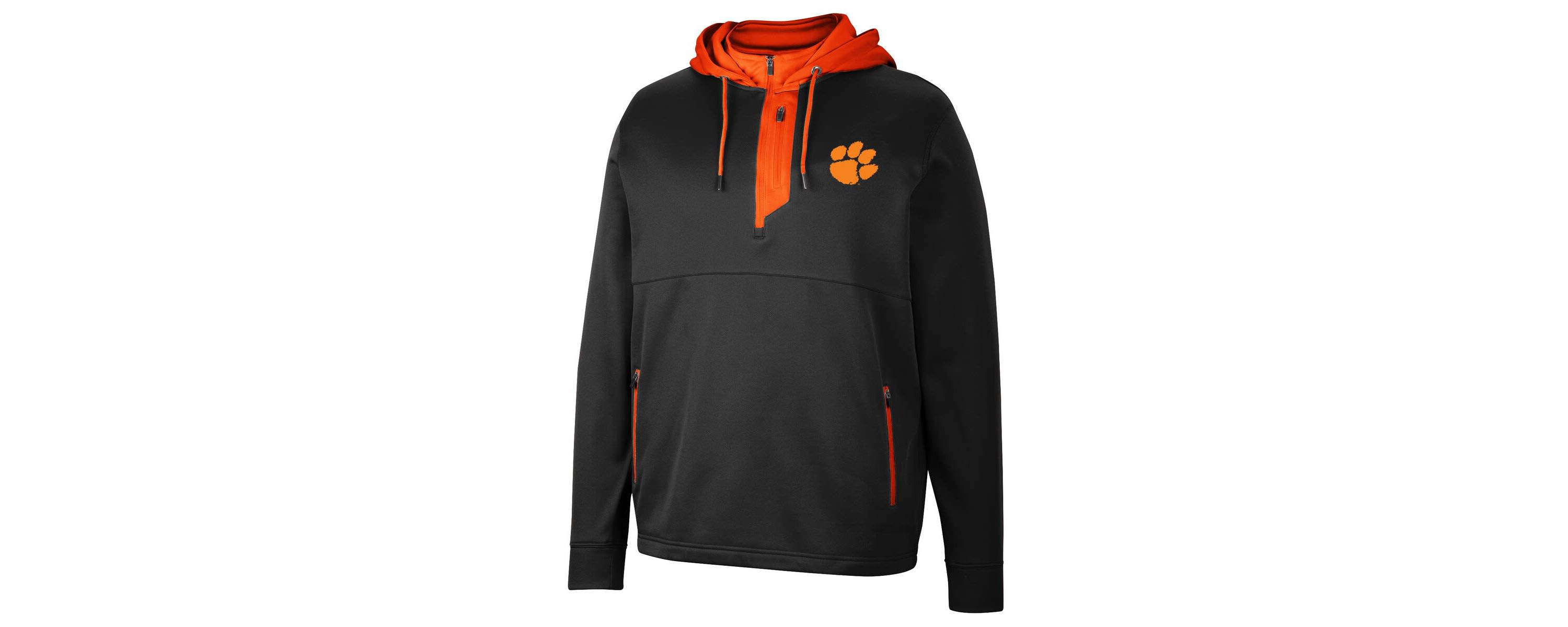 NCAA Clemson Tigers Luge 3.0 Quarter-Zip Hoodie
