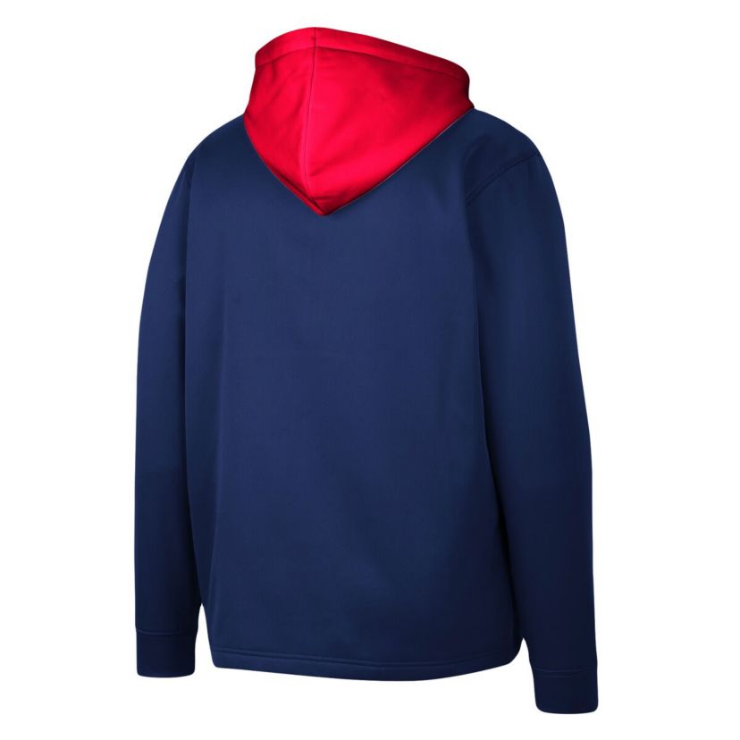 Gonzaga University Bulldogs NCAA Gonzaga Bulldogs Luge 3.0 Quarter-Zip Hoodie