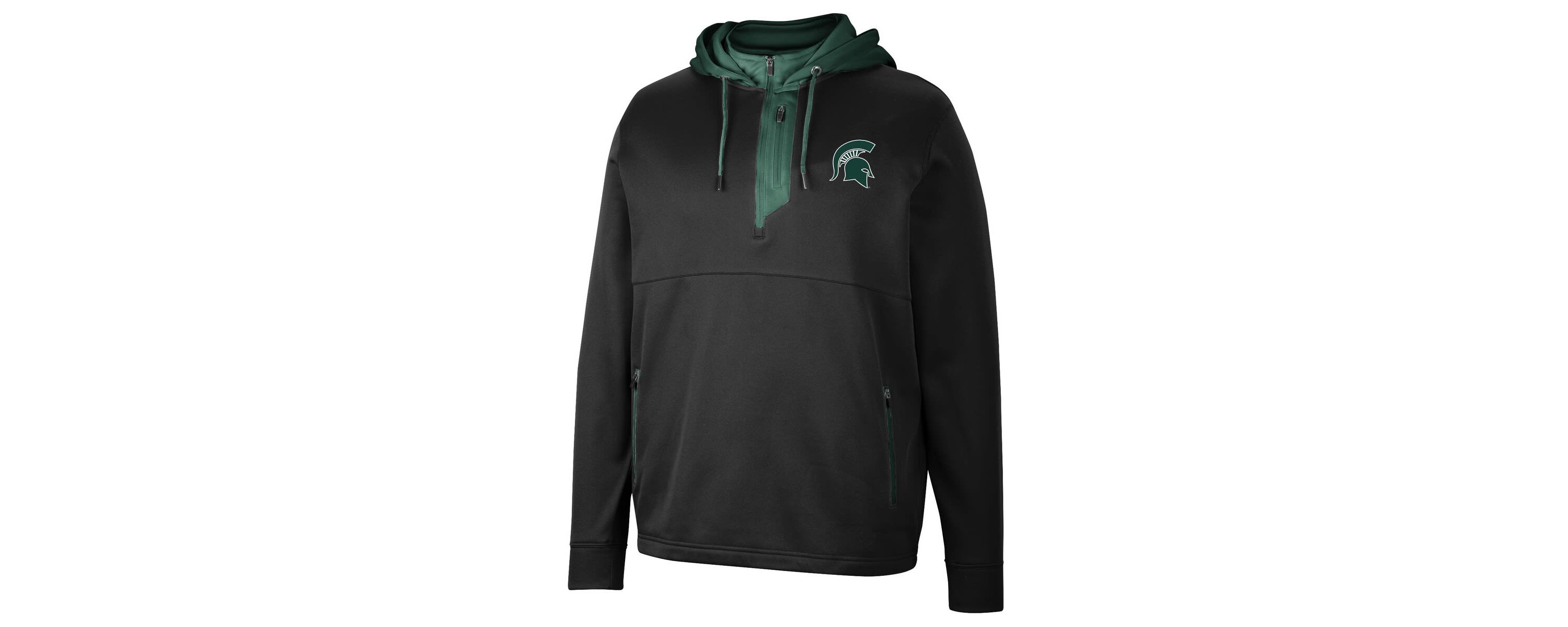 NCAA Michigan State Spartans Luge 3.0 Quarter-Zip Hoodie