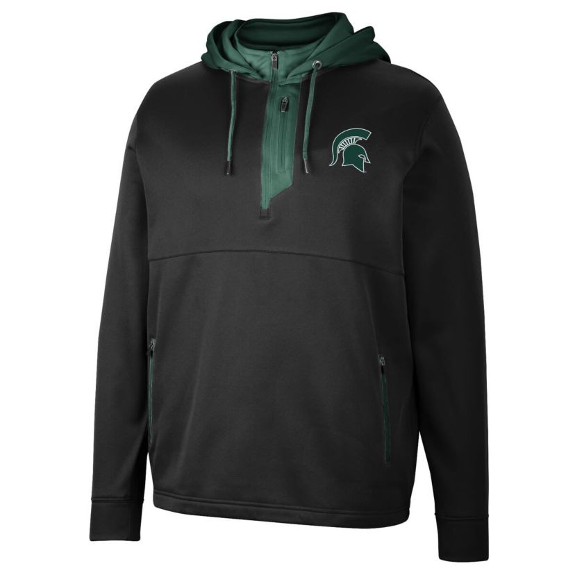 NCAA Michigan State Spartans Luge 3.0 Quarter-Zip Hoodie