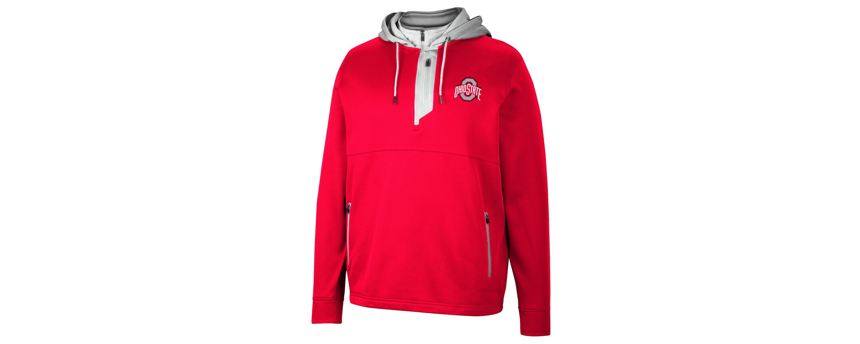 NCAA Ohio State Buckeyes Luge 3.0 Quarter-Zip Hoodie
