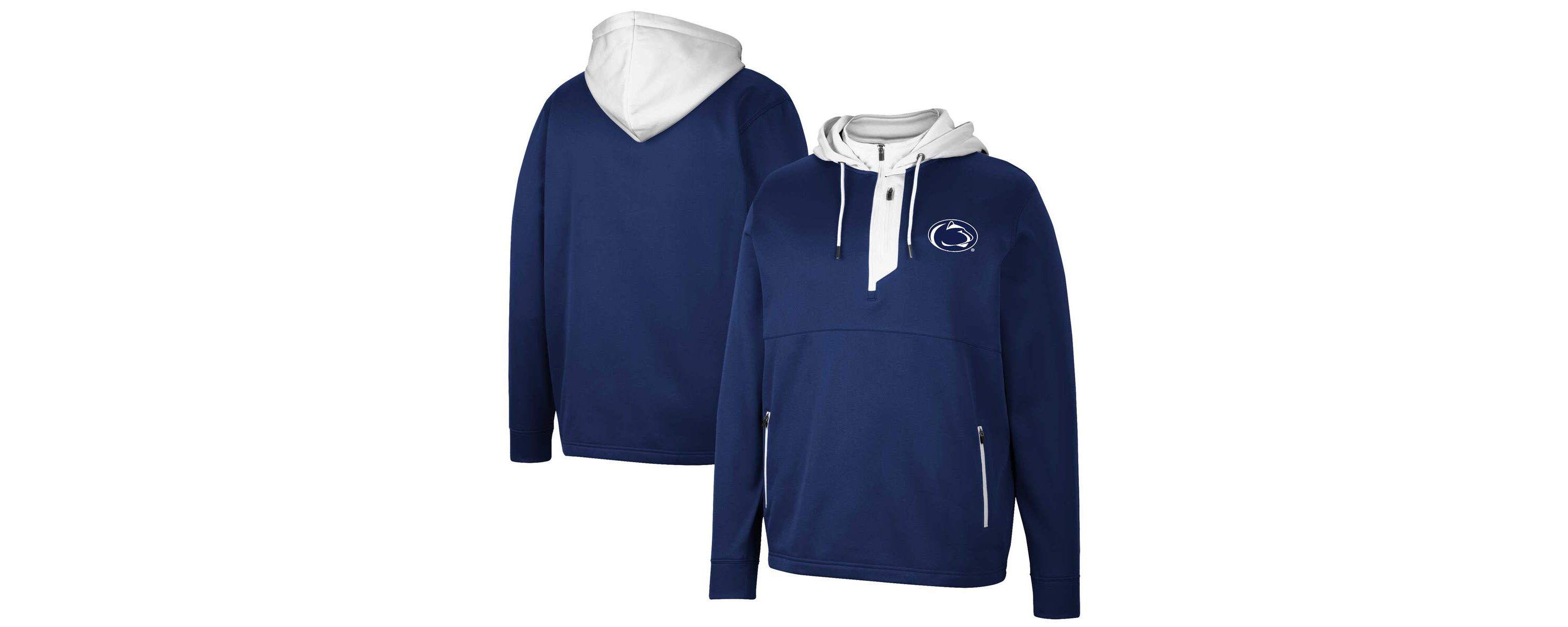 NCAA Penn State Nittany Lions Luge 3.0 Quarter-Zip Hoodie