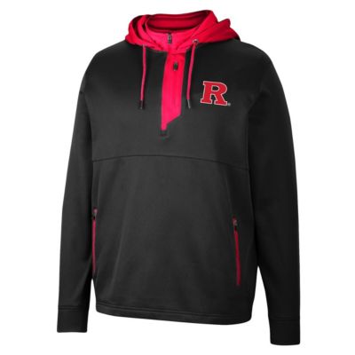 Rutgers Scarlet Knights NCAA Luge 3.0 Quarter-Zip Hoodie